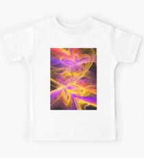 Pink Gold Butterflies Kids Tee