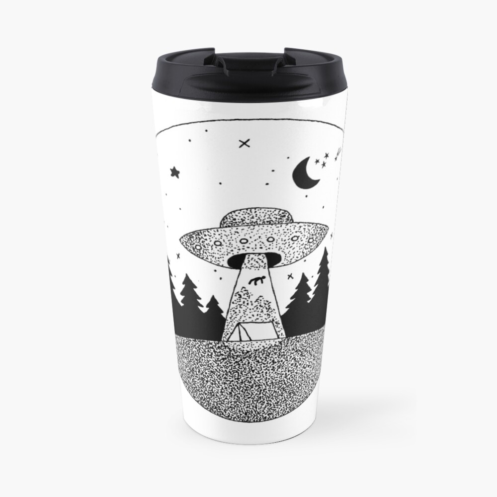 Alien Abduction Travel Mug