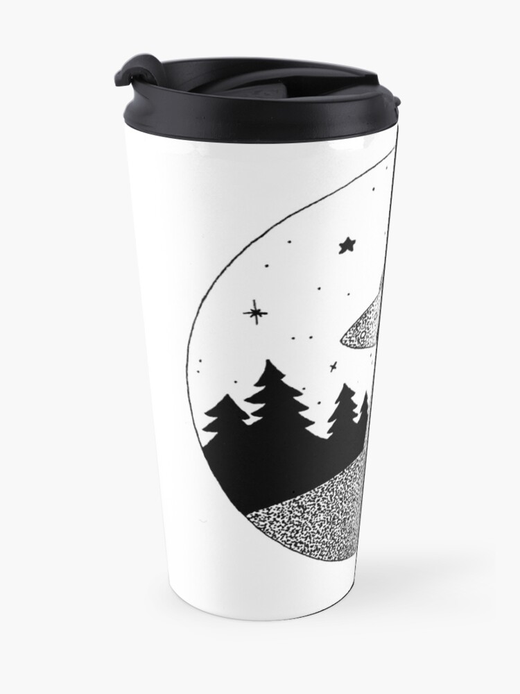 Alternate view of Alien Abduction Travel Mug