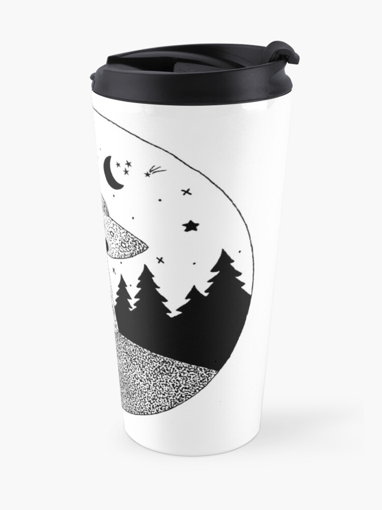 Alternate view of Alien Abduction Travel Mug