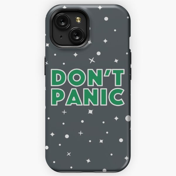 Don't Panic- HHGG iPhone Case for Sale by doomBotKV