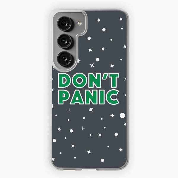 Don't Panic- HHGG Samsung Galaxy Phone Case for Sale by doomBotKV