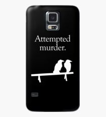 Attempted Murder (White design) Samsung S10 Case
