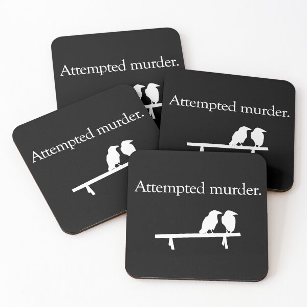 Bird watching Gift Funny Ornitology Nice tits Coasters (Set of 4) for Sale  by ISleepSimple