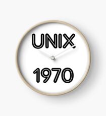 UNIX 1970 Clock