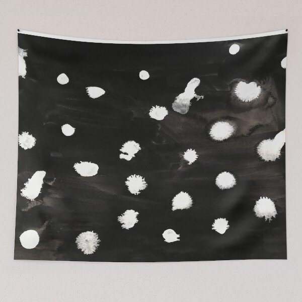 Item preview, Black and White Splash designed and sold by LIMEZINNIASDES.