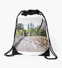 Clifden Suspension Bridge New-Zealand Drawstring Bag