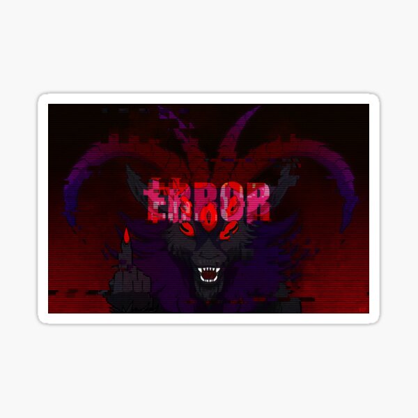 ERROR Sticker