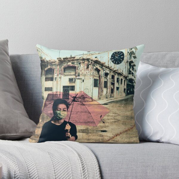 Decay Throw Pillow