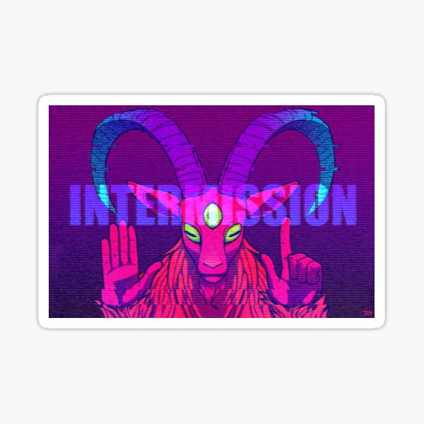 INTERMISSION Sticker
