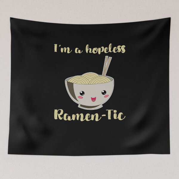 Item preview, Kawaii Ramen Japanese Noodles Lover Hopeless Ramentic designed and sold by Basti09.