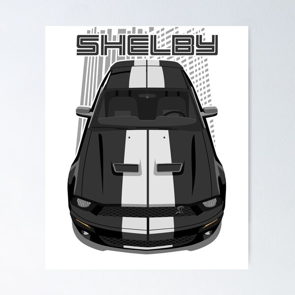 Item preview, Mustang Shelby GT500 2007-2009 - black designed and sold by V8social.