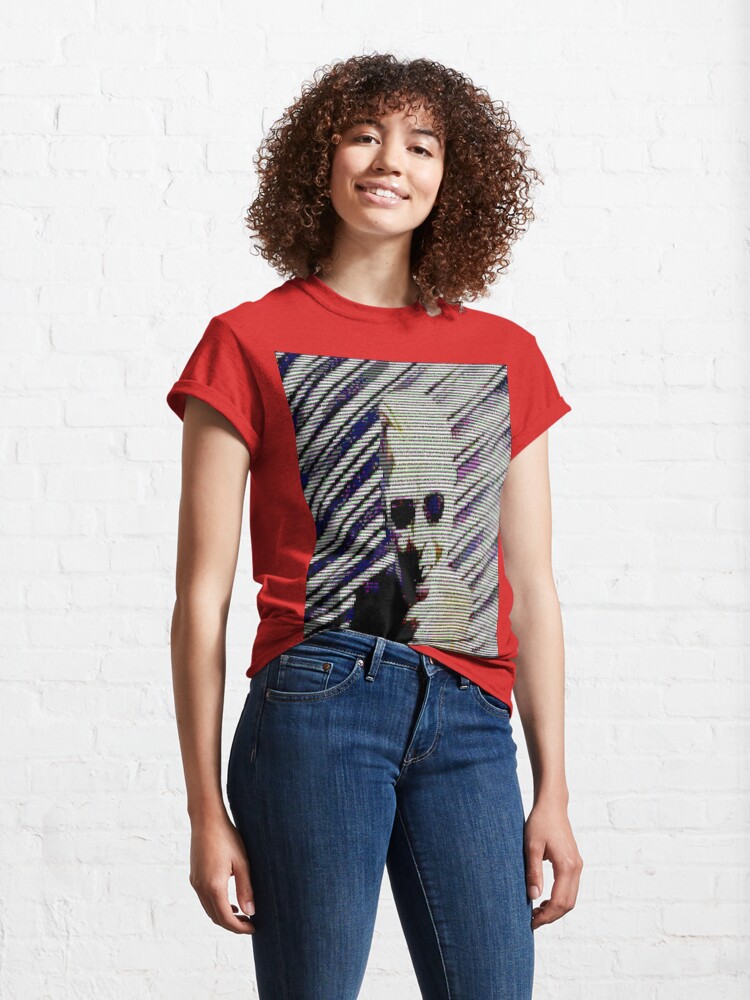 Alternate view of Max Headroom Broadcast Hack Classic T-Shirt