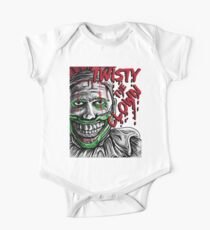 Body de manga corta para bebé Twisty el payaso American story horror Halloween