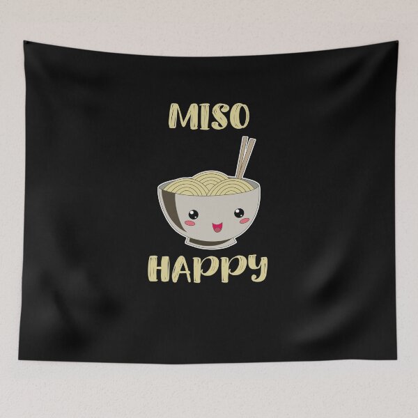 Item preview, Ramen Japanese Noodles Lover Miso Happy designed and sold by Basti09.