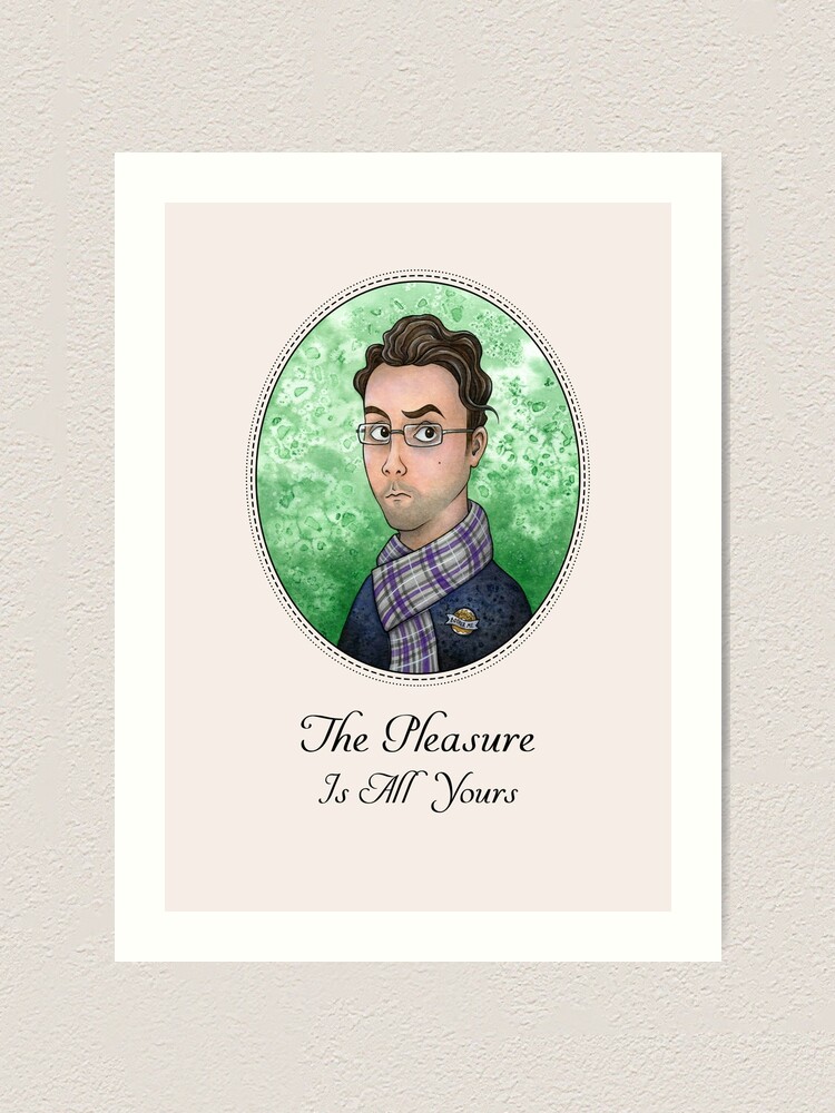 Alternate view of The Pleasure Is All Yours Art Print