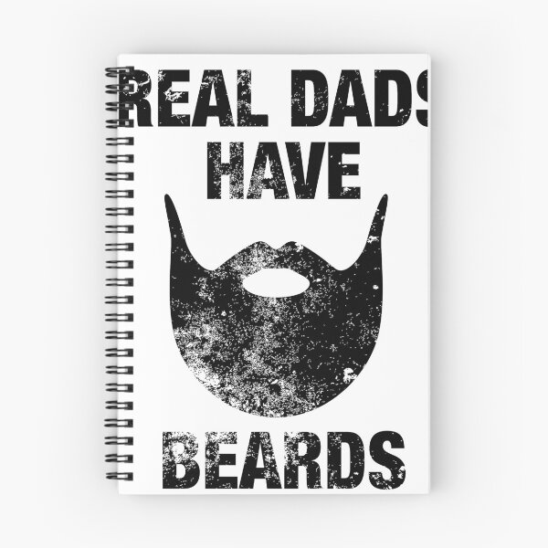Item preview, Real Dads Have Beards Manly Grunge Retro Graphic designed and sold by TocaLuna.