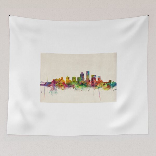 Item preview, Louisville Kentucky City Skyline designed and sold by ArtPrints.