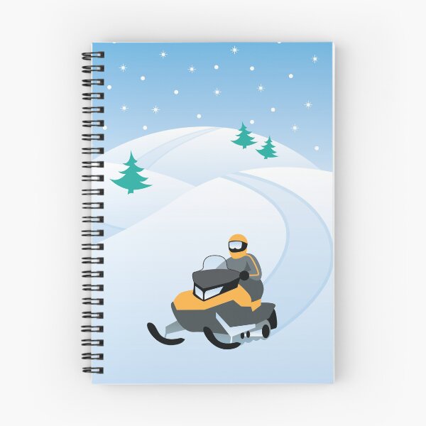 Item preview, Snowmobiling on a Snowy Winter Day designed and sold by Design Minds Boutique.