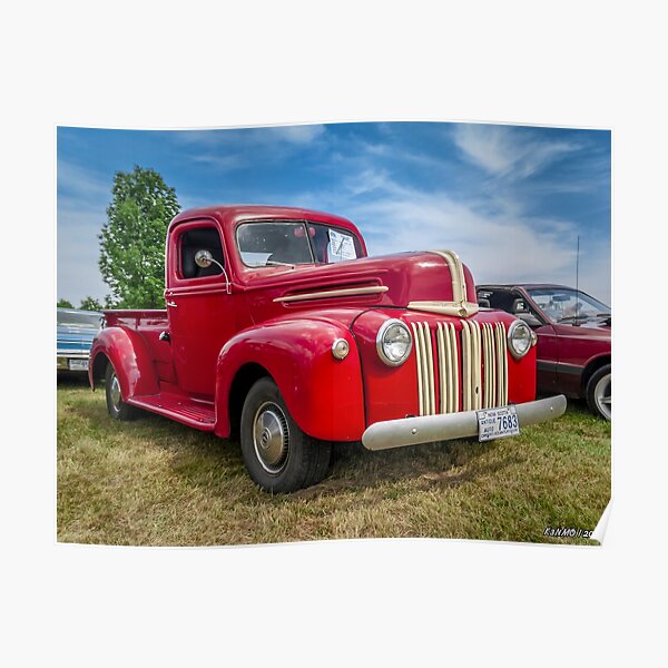 1946 Ford pickup truck Poster