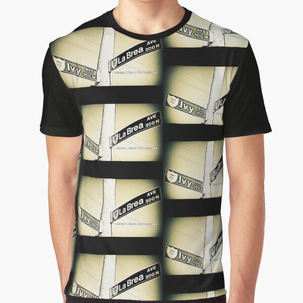 Ivy & La Brea1 Inglewood CA by Mistah Wilson Photography Graphic T-Shirt