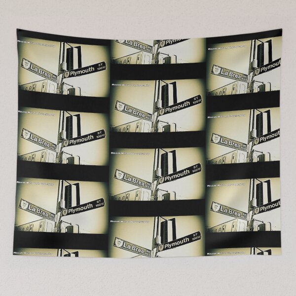 Item preview, La Brea Avenue & Plymouth Street, Inglewood, CA by Mistah Wilson designed and sold by The Street Sign Store.