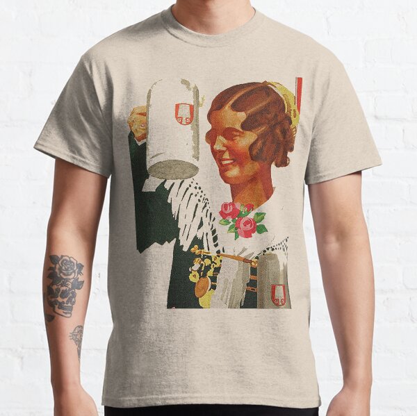 Vintage Spaten Brau Beer, Munich Classic T-Shirt