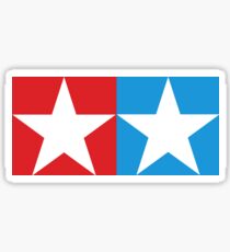 Twin Stars Enthusiast Decal Slap Sticker