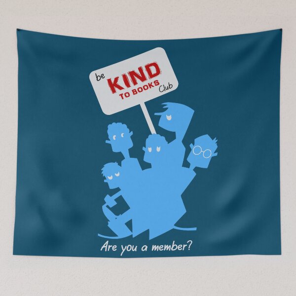 Item preview, Be kind to books club designed and sold by aapshop.