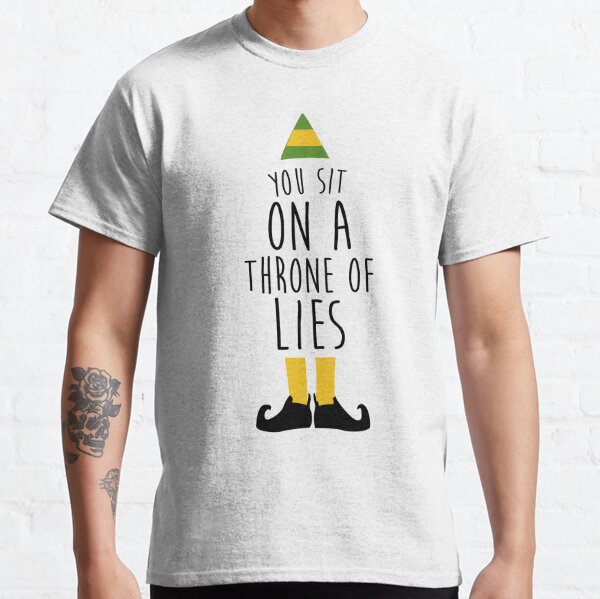 Elf Buddy You Sit On A Throne Of Lies Mug - My Icon Clothing