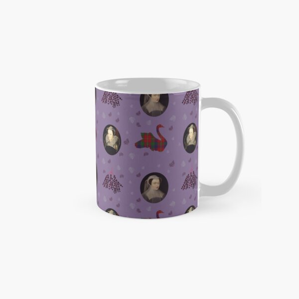 Mary Queen of Scots on purple Classic Mug