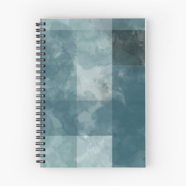 Item preview, Dark blue watercolor squares designed and sold by Lummel.