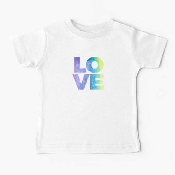 LOVE (Jewel Color Palette) Baby T-Shirt