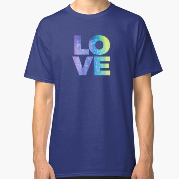 LOVE (Jewel Color Palette) Classic T-Shirt