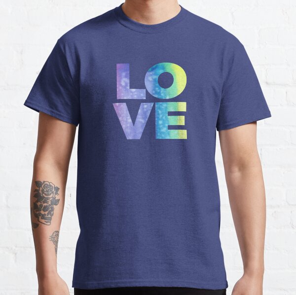 LOVE (Jewel Color Palette) Classic T-Shirt