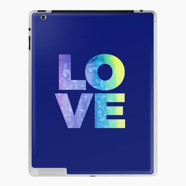 LOVE (Jewel Color Palette) iPad Skin