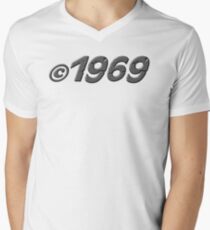 Year of Birth 1969 Men's V-Neck T-Shirt
