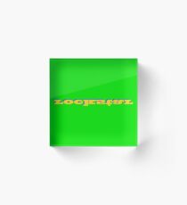 RGB Rockstar Post Malone Acrylic Block
