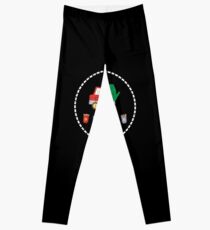 Recycling Stickers - Recycling Day - Recycling Reminder - Recycling Pick Up - Recycling Hexagon - Recycling Bins Leggings