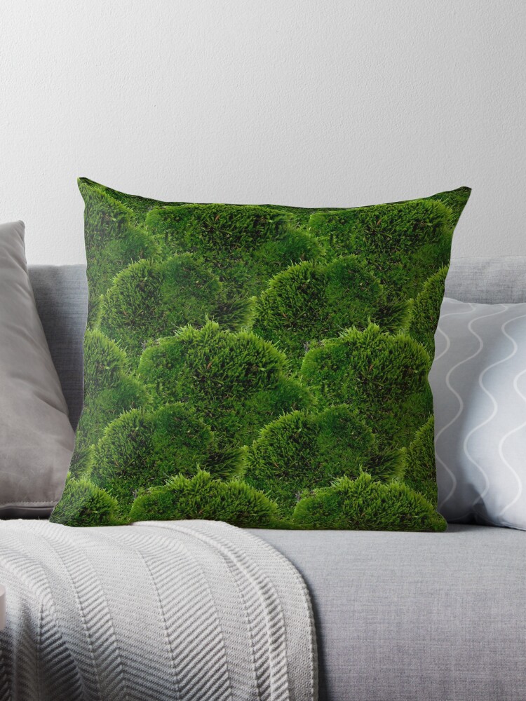 Moss - Green Luscious Mossy Texture - Full on Natural Moss Mounds - Earthy  Greens -Turning Moss Green Pattern Throw Pillow for Sale by TurningMoss