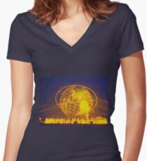 A Little Different Women's Fitted V-Neck T-Shirt