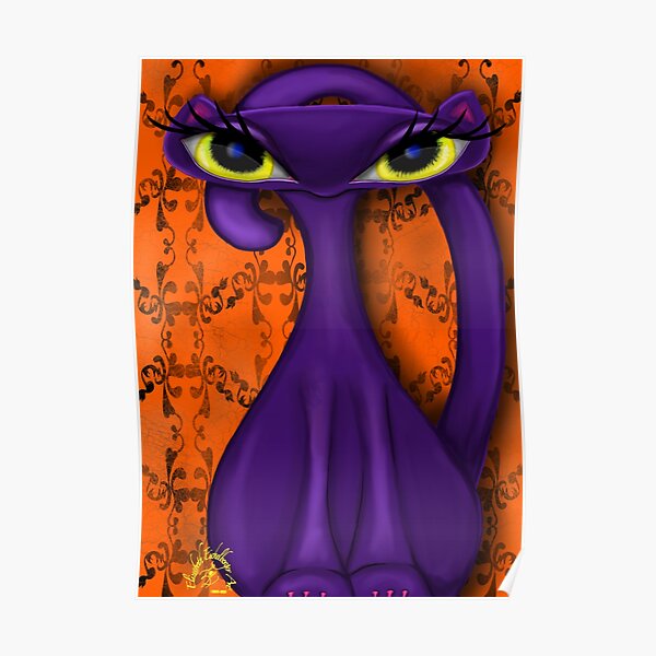 Lurid Feline Poster