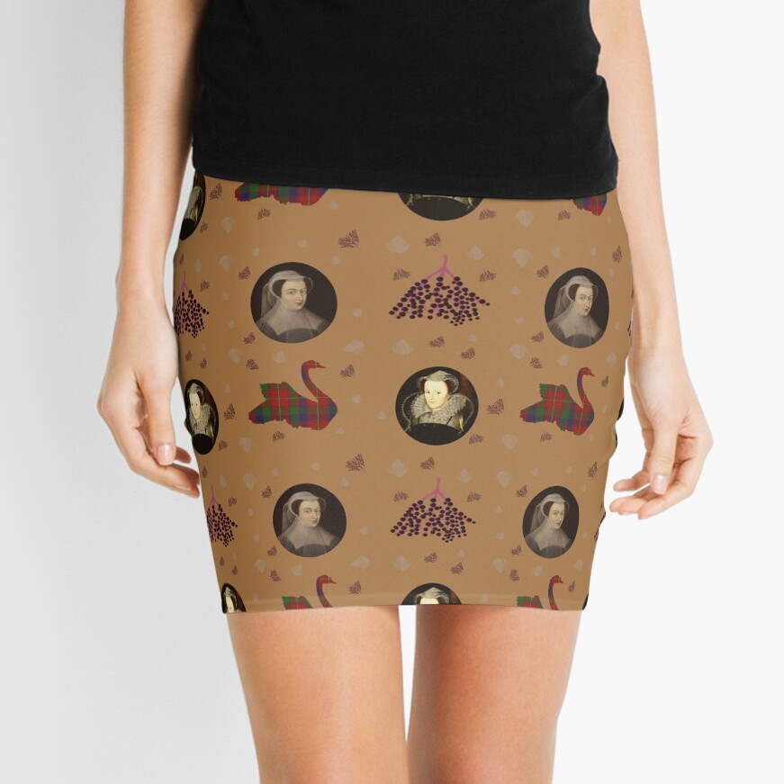 Mary Queen of Scots Mini Skirt
