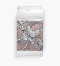Göttingen City Streets Duvet Cover