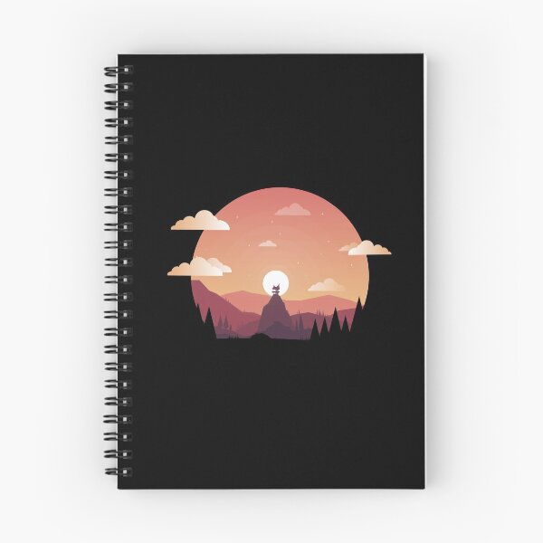 Item preview, Sunset on the Hills designed and sold by DoodleDashCollective.