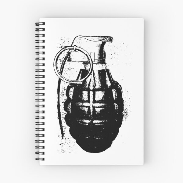 Item preview, Distressed Hand Grenade designed and sold by blueveins.
