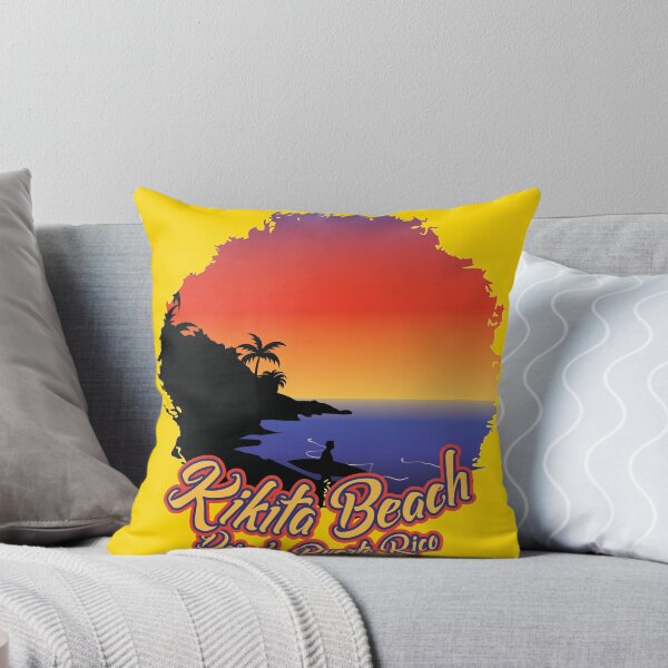 Item preview, Kikita Surf Beach Puerto Rico Surfing Dorado designed and sold by ShikitaMakes.