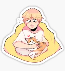 BTS; SERENDIPITY JIMIN & HIS CALICO CAT Sticker