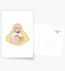 BTS; SERENDIPITY JIMIN & SEINE CALICO KATZE Postkarten
