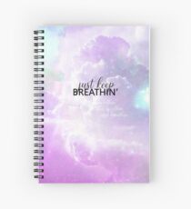 Cuaderno de espiral respirando